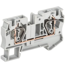 Iek YZN11-006-K03 Клемма пружинная КПИ 2в-6 57А серый IEK