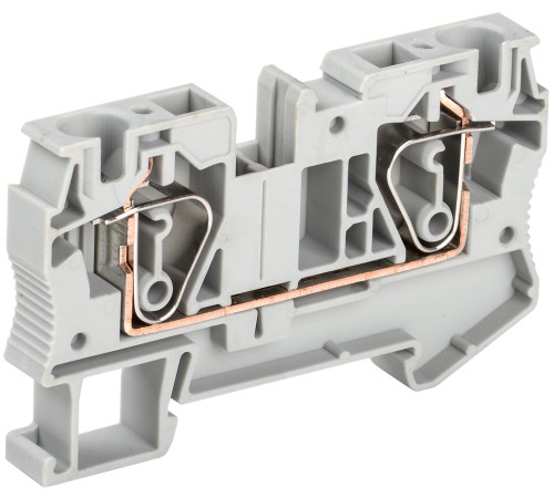 Iek YZN11-006-K03 Клемма пружинная КПИ 2в-6 57А серый IEK