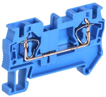 Iek YZN11-004-K07 Клемма пружинная КПИ 2в-4 41А синий IEK