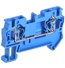 Iek YZN11-004-K07 Клемма пружинная КПИ 2в-4 41А синий IEK