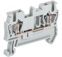 Iek YZN11-002-K03 Клемма пружинная КПИ 2в-2,5 31А серый IEK