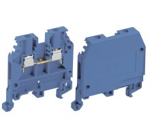 Iek YZN10-002-K07 Зажим наборный ЗНИ-2,5мм2 (JXB 24 А) синий ИЭК