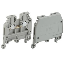 Iek YZN10-002-K03 Зажим наборный ЗНИ-2,5мм2 (JXB 24 А) серый ИЭК