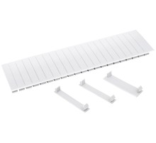 Iek YZM10-12-K01 Заглушка  12 модулей белая