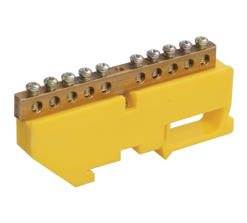 Iek YNN10-69-10D-K05 Шина PE "земля" на DIN-изол ШНИ-6х9-10-Д-Ж ИЭК Iek YNN10-69-10D-K05 Шина PE "земля" на DIN-изол ШНИ-6х9-10-Д-Ж ИЭК