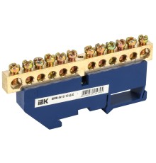Iek YNN10-812-12D-K07 Шина N "ноль" на DIN-изол ШНИ-8х12-12-Д-С ИЭК