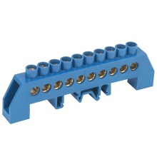 Iek YNN10-812-10DP-K07 Шина N "ноль" в комб DIN-изол "Стойка" ШНИ-8х12-10-КС-С ИЭК