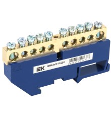 Iek YNN10-812-10D-K07 Шина N "ноль" на DIN-изол ШНИ-8х12-10-Д-С ИЭК