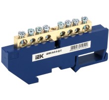 Iek YNN10-69-8D-K07 Шина N "ноль" на DIN-изол ШНИ-6х9-8-Д-С ИЭК