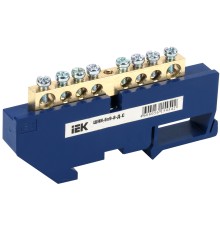 Iek YNN10-69-8D-K07 Шина N "ноль" на DIN-изол ШНИ-6х9-8-Д-С ИЭК