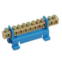 Iek YNN10-69-10P-K07 Шина N "ноль" на DIN-изол тип "Стойка" ШНИ-6х9-10-С-С ИЭК
