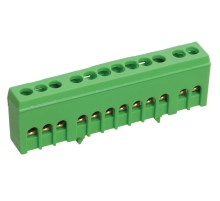 Iek YNN10-69-12KD-K06 Шина PE "земля" в корп изол на DIN-рейку ШНИ-6х9-12-К-З ИЭК