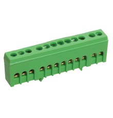 Iek YNN10-69-12KD-K06 Шина PE "земля" в корп изол на DIN-рейку ШНИ-6х9-12-К-З ИЭК