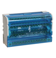 Iek YND10-4-15-125 Шины на DIN-рейку в корпусе (кросс-модуль) ШНК 4х15 3L+PEN ИЭК