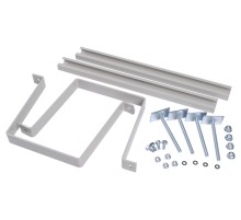 IEK_YKK-0-126_Комплект крепления металлокорпуса к столбу скобой