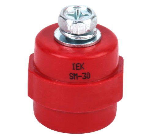 Iek YIS11-30-08-B Изолятор SM30 (М8) силовой с болтом ИЭК Iek YIS11-30-08-B Изолятор SM30 (М8) силовой с болтом ИЭК