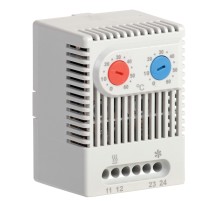 Iek YCE-DTNO-NC-60 Термостат двухканальный  от 0 до +60°C NO+ NC IEK