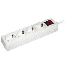 Iek WYP10-16-04-03-ZK-N Удлинитель У04К-выкл. 4 места 2 Р + P Е /3метра 3х1мм2 16А/250 IEK