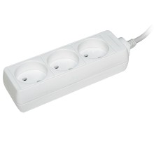 Iek WYP10-06-03-05-N Удлинитель У3 3 места 2Р/5метров 2х0.75мм2 10А/250 IEK