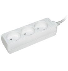 Iek WYP10-06-03-03-N Удлинитель У3 3 места 2Р/3метра 2х0.75мм2 10А/250 IEK