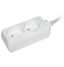 Iek WYP10-06-02-03-N Удлинитель У2 2 места 2Р/3 метра 2х0,75мм2 10А/250 IEK