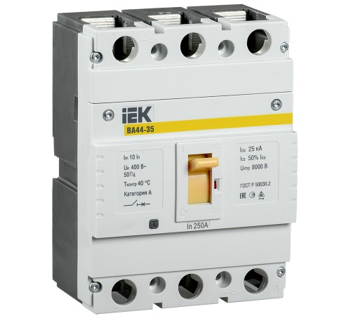 Iek SVA4410-3-0200 Авт. выкл. ВА44 35 3Р 200A 15кА Iek SVA4410-3-0200 Авт. выкл. ВА44 35 3Р 200A 15кА