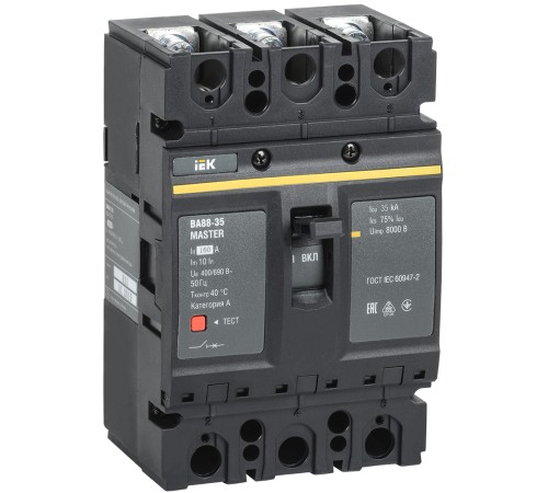 Iek SVA30-3-0160-02 Выкл. авт. ВА88-35 3Р 160А 35кА MASTER Iek SVA30-3-0160-02 Выкл. авт. ВА88-35 3Р 160А 35кА MASTER