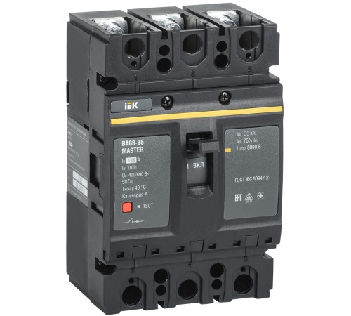 Iek SVA30-3-0125-02 Выкл. авт. ВА88-35 3Р 125А 35кА MASTER Iek SVA30-3-0125-02 Выкл. авт. ВА88-35 3Р 125А 35кА MASTER
