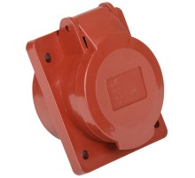 Iek PSR42-016-5 Розетка 415 скрытая 3Р + Е + N 16А 380В IP44 ИЭК