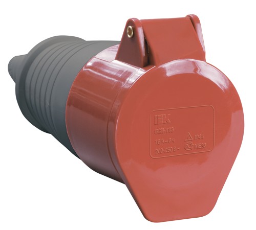 Iek PSR22-032-5 Розетка 225 переносная 3Р + РЕ+ N 32А 380В IP44 ИЭК Iek PSR22-032-5 Розетка 225 переносная 3Р + РЕ+ N 32А 380В IP44 ИЭК