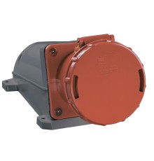 Iek PSR12-063-4 Розетка 134 стационарная 3Р + РЕ 63А 380В IP54 ИЭК