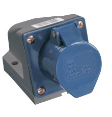Iek PSR11-032-3 Розетка 123 стационарная 2Р+РЕ 32А 220В IP44 ИЭК