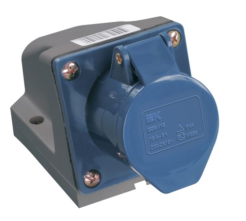 Iek PSR11-032-3 Розетка 123 стационарная 2Р+РЕ 32А 220В IP44 ИЭК Iek PSR11-032-3 Розетка 123 стационарная 2Р+РЕ 32А 220В IP44 ИЭК