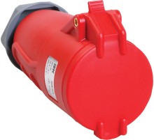 Iek PSN22-016-5 Розетка переносная ССИ-215 16А-6ч/200/346-240/415В 3Р + РЕ+ N IP44 MAGNUM ИЭК