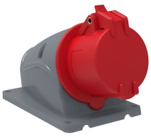 Iek PSN12-016-4 Розетка стационарная ССИ-114 16А-6ч/380-415В 3Р + РЕ IP44 MAGNUM ИЭК