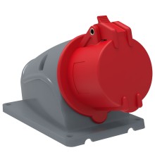 Iek PSN12-016-4 Розетка стационарная ССИ-114 16А-6ч/380-415В 3Р + РЕ IP44 MAGNUM ИЭК