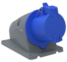 Iek PSN11-016-3 Розетка стационарная ССИ-113 16А-6ч/200-250В 2Р + РЕ IP44 MAGNUM ИЭК