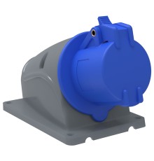Iek PSN11-016-3 Розетка стационарная ССИ-113 16А-6ч/200-250В 2Р + РЕ IP44 MAGNUM ИЭК