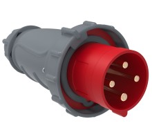 Iek PSN02-063-4 Вилка переносная ССИ-034 63А-6ч/380-415В 3Р + РЕ IP67 MAGNUM ИЭК