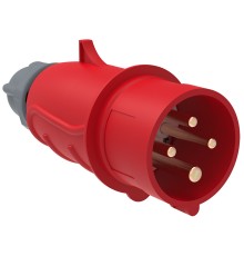 Iek PSN02-016-4 Вилка переносная ССИ-014 16А-6ч/380-415В 3Р + РЕ IP44 MAGNUM ИЭК