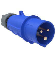 Iek PSN01-032-3 Вилка переносная ССИ-023 32А-6ч/200-250В 2Р + РЕ IP44 MAGNUM ИЭК