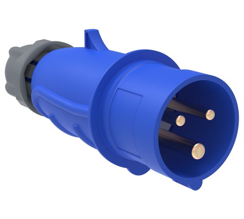Iek PSN01-032-3 Вилка переносная ССИ-023 32А-6ч/200-250В 2Р + РЕ IP44 MAGNUM ИЭК Iek PSN01-032-3 Вилка переносная ССИ-023 32А-6ч/200-250В 2Р + РЕ IP44 MAGNUM ИЭК