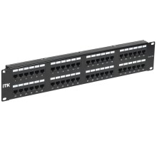 Патч-панель ITK PP48-2UC5EU-D05 19" 1U 48xRJ45 кат.5e UTP