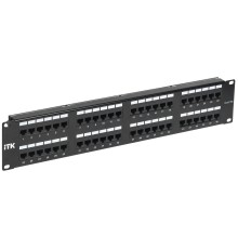 Патч-панель ITK PP48-2UC5EU-D05 19" 1U 48xRJ45 кат.5e UTP