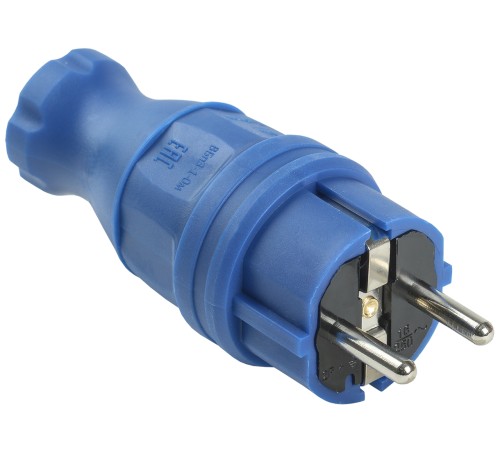 Iek PKR01-016-2-K07 ВБп3-1-0м Вилка прямая ОМЕГА IP44 синяя Iek PKR01-016-2-K07 ВБп3-1-0м Вилка прямая ОМЕГА IP44 синяя