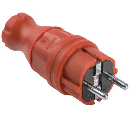 Iek PKR01-016-2-K04 ВБп3-1-0м Вилка прямая ОМЕГА IP44 красная Iek PKR01-016-2-K04 ВБп3-1-0м Вилка прямая ОМЕГА IP44 красная