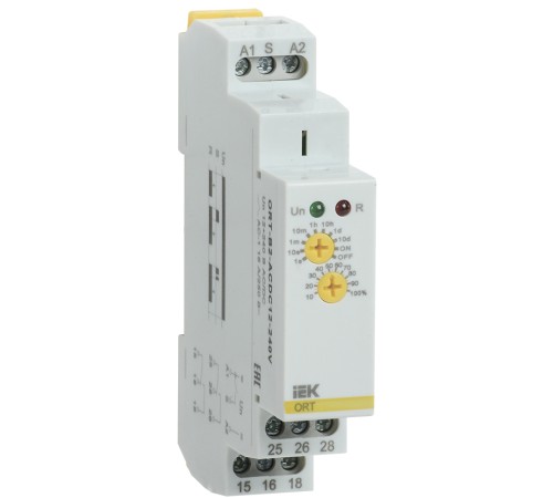 Реле задержки выключения ORT 2 конт. 12-240В AC/DC IEK ORT-B2-ACDC12-240V