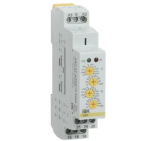 Реле времени ORT 2 конт. 2 уст. 12-240В AC/DC ИЭК ORT-2T-ACDC12-240V