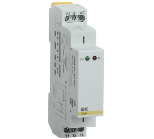 Реле импульсное ORM 1 конт. 230В AC IEK ORM-01-AC230