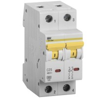 Iek MVA31-2-025-C Выкл. авт. ВА47-60M 2Р 25А 6кА С